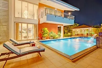 hotel with meeting room in khandala, lonavala - elivaas nimishka 5 bhk villa with pvt pool & garden