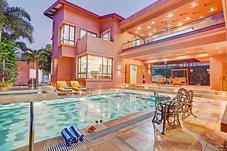 hotel with party hall in khandala, lonavala - elivaas villa 39 serene 6 bhk retreat with pvt pool, gaming zone & balcony