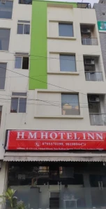 hotel near lucknow railway station - h m hotel inn