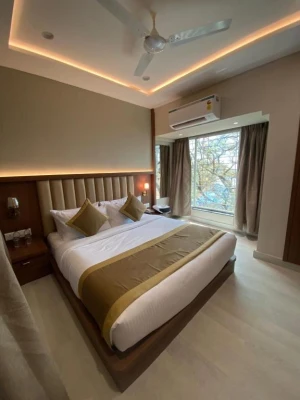 hotel with banquet hall in satara road, mahabaleshwar - the byke shanti villa mahabaleshwar