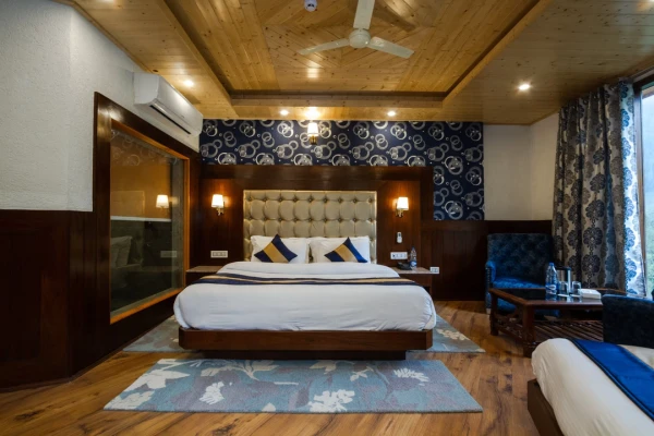 hotel near manali airport - dls la serene valley