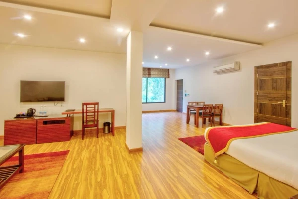 bahnu bridge, manali hotel booking - span inn & suites by alivaa hotel manali