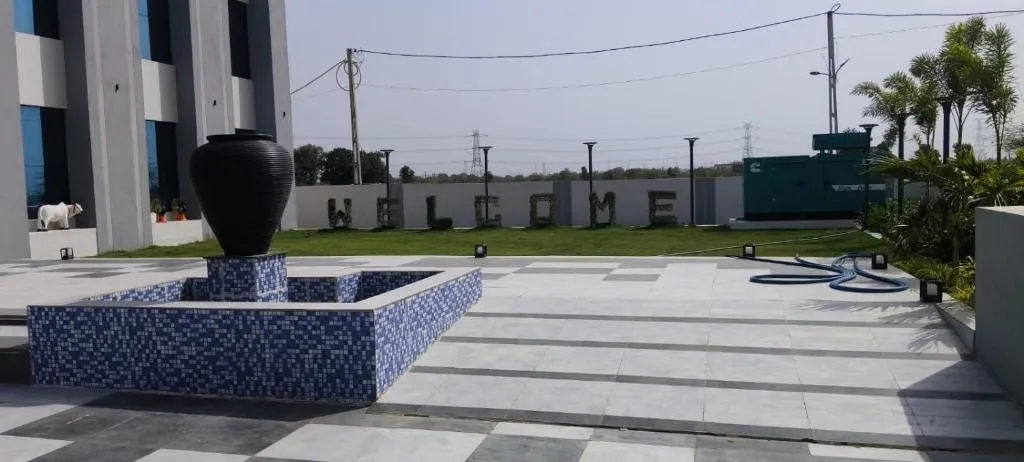 resort in halvad, morbi with swimming pool - happy banquet resort & party plot