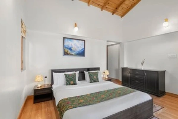 hotel with party hall in satkhol, mukteshwar - alaya stays hill homes cottages mallow 1 bhk