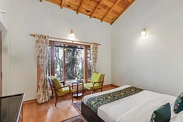 hotel near mukteshwar railway station - alaya stays hill homes cottages mallow 1 bhk