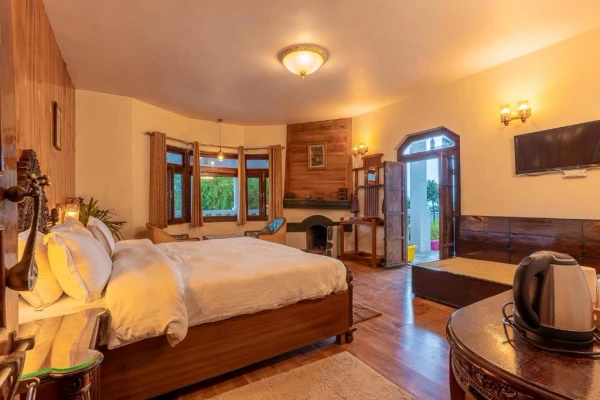 homestay in south gola range, mukteshwar with food - stone heritage mukteshwar