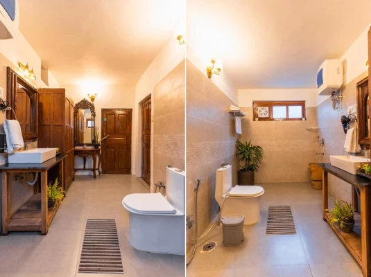 homestay in south gola range, mukteshwar for group - stone heritage mukteshwar