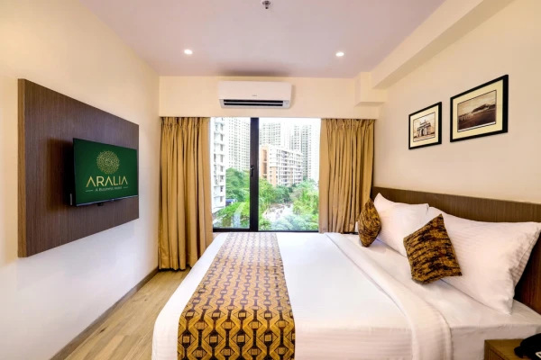 hotel room booking in andheri east, mumbai - aralia international airport mumbai