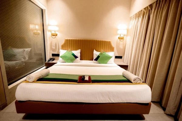 hotel near mumbai airport - hotel golden tulipz