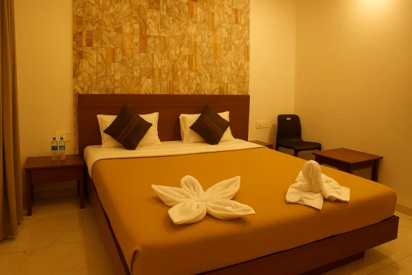 family hotel with pool in nalasopara east, mumbai - hotel red rose lodging & boarding