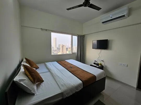 low cost service apartment in malad east, mumbai - pinaki comfort stay malad