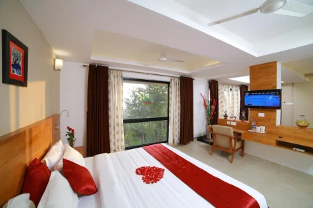 hotel near munnar railway station - the munnar queen