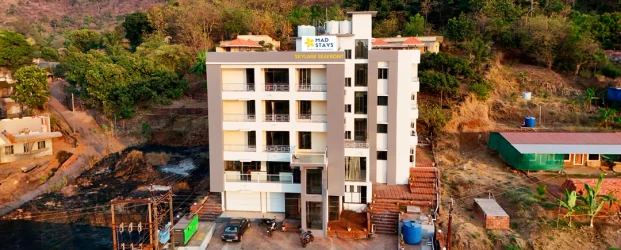 hotel with party hall in nandgoan, murud - the byke skylark seafront resort dapoli