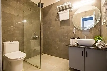 hotel with gym in bhediyana, mussoorie - alaya stays evara 4 bhk villa with scenic views