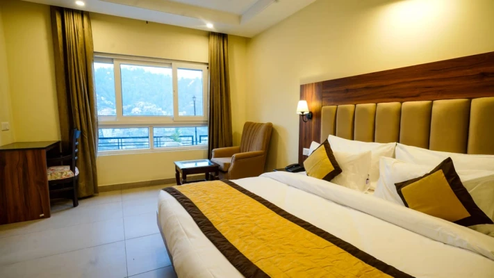 hotel with gym in mall road, mussoorie - dls oak bush