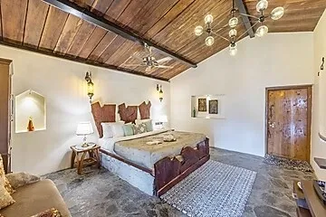 hotel near mussoorie railway station - elivaas zephyr sierra 2 bhk hillside villa with common pool, gym & restro