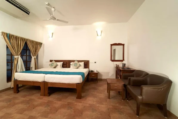 hotel with banquet hall in nazarbad, mysore - vismaya comforts