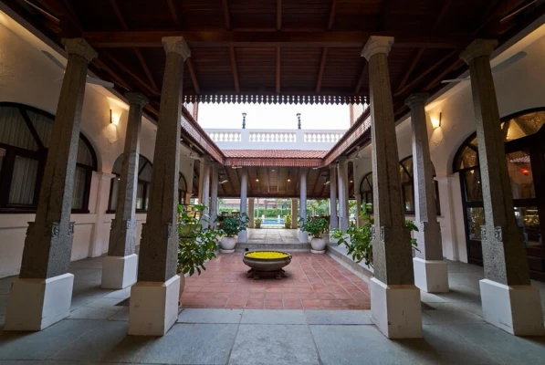 family hotel with pool in nazarbad, mysore - vismaya comforts