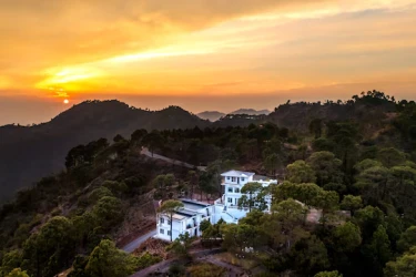 hotel with bar in shambhuwala, nahan - elivaas stars and windsongs nahan