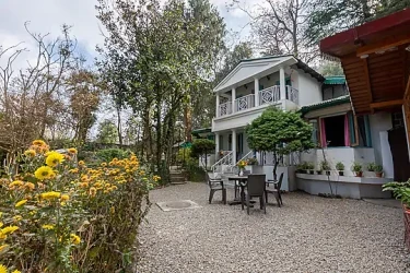 hotel with party hall in ayarpatta, nainital - alaya stays by elivaas the hive cottage nainital