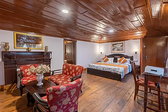 hotel with swimming pool in ayarpatta, nainital - alaya stays by elivaas the hive cottage nainital