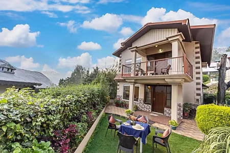 hotel with meeting room in sukha, nainital - alaya stays harmony 2bhk with balcony & garden nainital