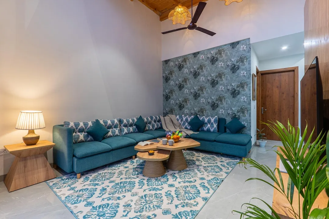 hotel room booking in naukuchiatal, nainital - elivaas lakefront 4bhk villa with attic & common patio