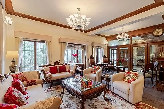 hotel room booking in mallital, nainital - elivaas the meadows 3 bhk villa with entertainment lounge nainital