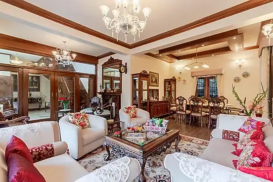hotel in mallital, nainital for family - elivaas the meadows 3 bhk villa with entertainment lounge nainital