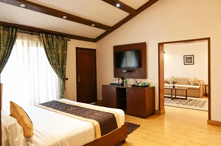 resort in lvesaal, nainital with jacuzzi - foxoso misty oaks resort