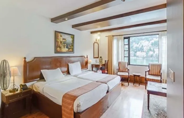 Hotel with swimming pool in tallital, nainital - manu maharani regency