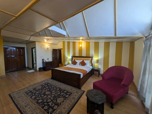 hotel with gym in mallital, nainital - the palace belvedere