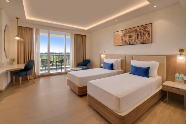 family hotel with pool in gangapur, nashik - lemon tree resort nashik