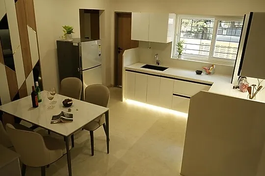 service apartment in anand nagar, nashik for long term stay - vayavia the frame