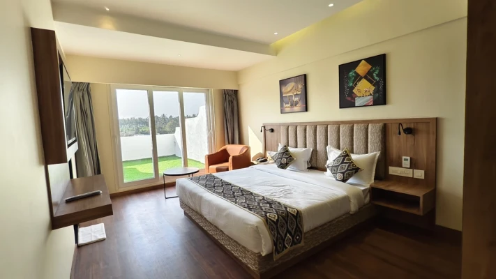 hotel with banquet hall in chakan, pune - element by monarch pune