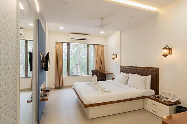 hotel with banquet hall in panvel, navi mumbai - visava amusement park & resort navi mumbai