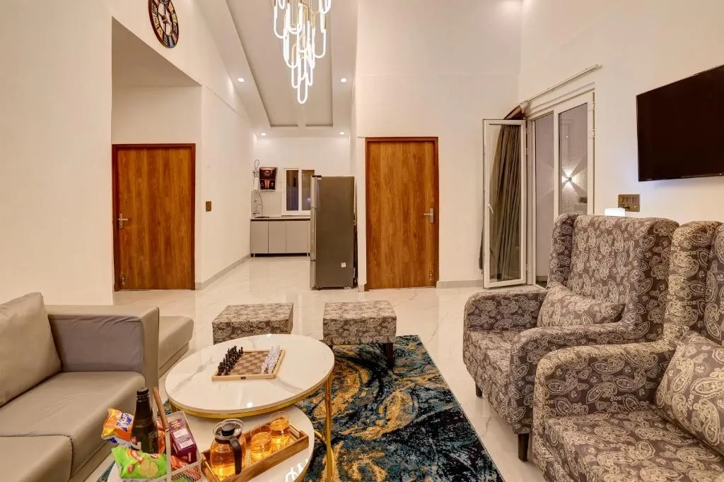hotel in sector 150, noida for couples - alaya stays 3-bhk pet friendly saroja farmhouse