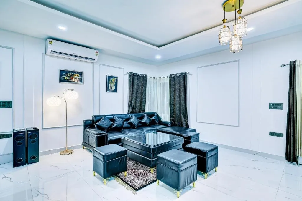 hotel near noida airport - alaya stays 3-bhk rathore farm with pvt pool & lush garden