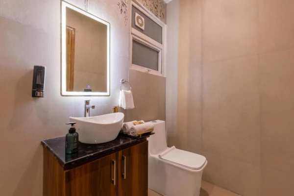 hotel with gym in sector 135, noida - elivaas vedaaz 4 bhk farmhouse with pvt pool
