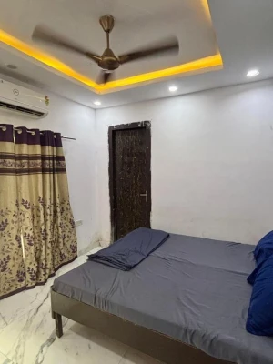 hotel with party hall in sector 150, noida - gobravo 48 2bhk farm with pool and garden