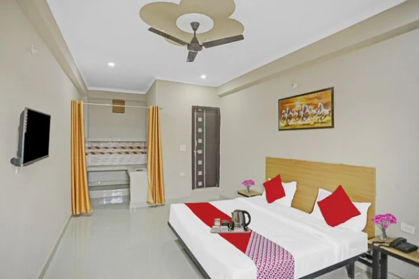 hotel with gym in sector 121, noida - hotel sky inn