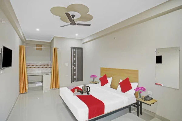 hotel with gym in sector 121, noida - hotel sky inn