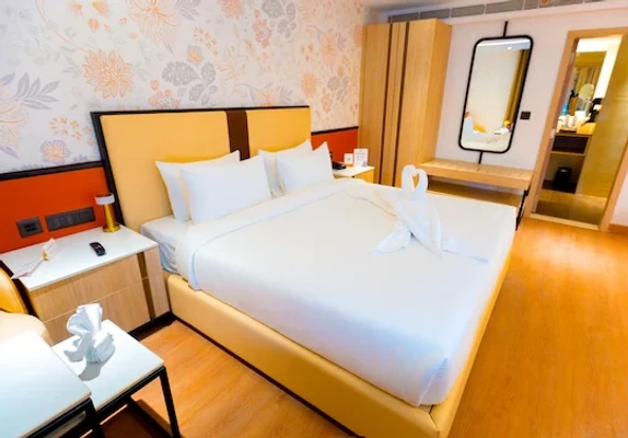 hotel in knowledge park, noida for family - pride premier greater noida