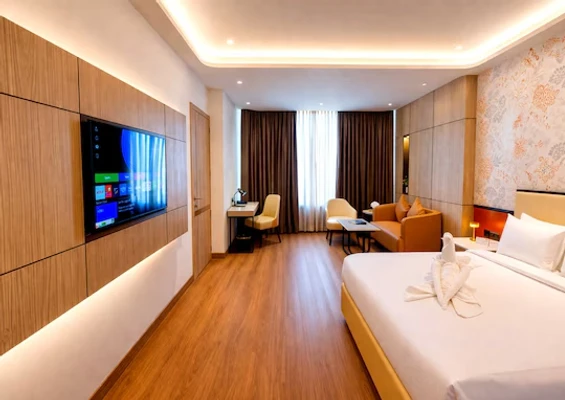 hotel in knowledge park, noida for couples - pride premier greater noida
