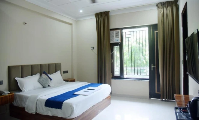 hotel near noida airport - radiant blu hotels