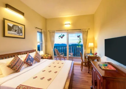 Hotel with gym in aruvankadu, ooty - sleeping beauty by nature resorts