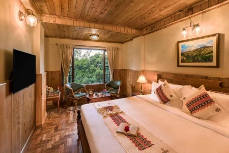 Hotel with swimming pool in pudumund, ooty - willow hill by nature resorts