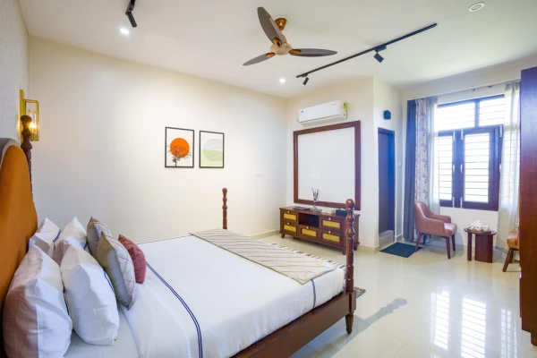 hotel near palampur airport - esh cottage hazel hillview suites by elivaas