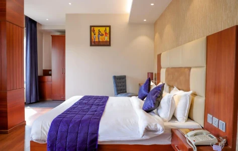 Hotel with free parking in ghuggar, palampur - justa palampur resort & convention centre