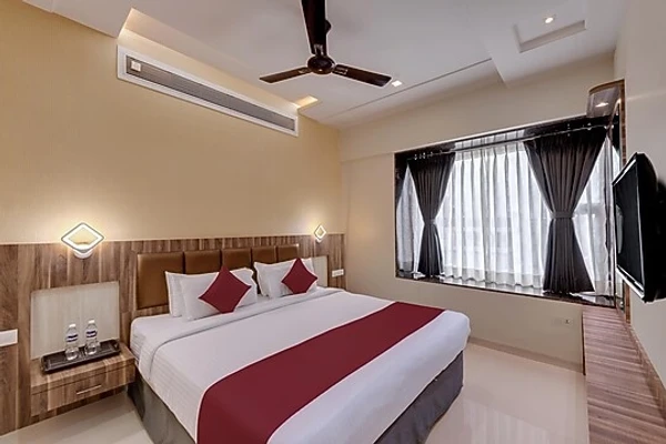 hotel room booking in chakan, pune - click hotel sagar plaza chakan